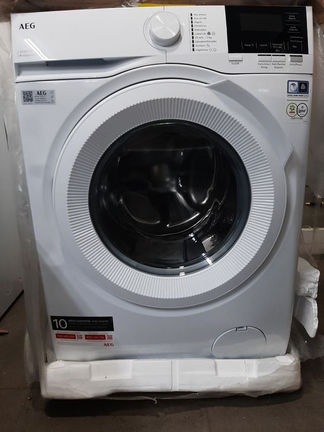 Lavadora AEG 10kg Carga Frontal