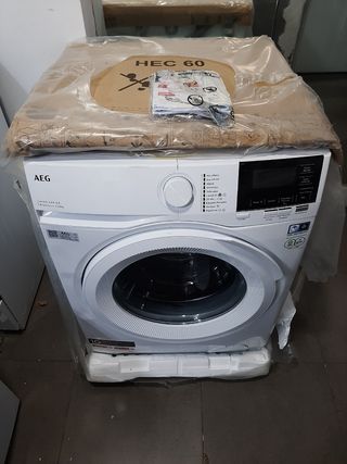 Lavadora AEG 10kg Carga Frontal