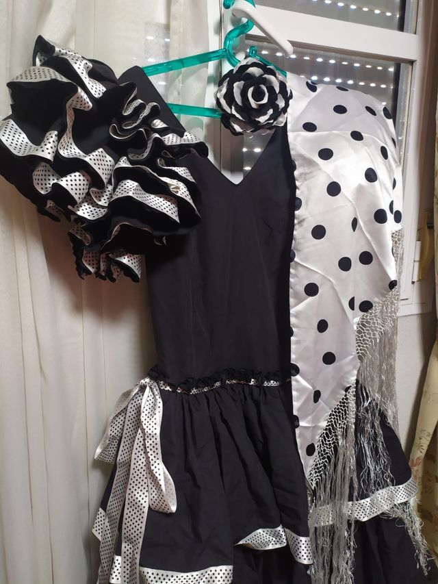 Traje flamenca Maricruz negro