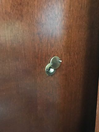 Puerta blindada madera maciza