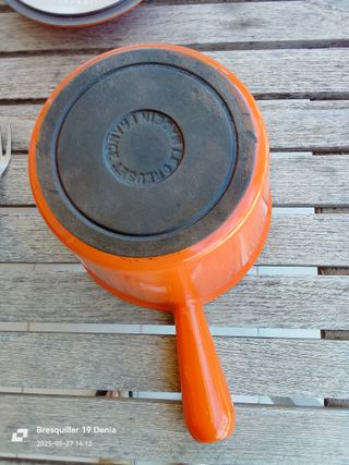 Olla Fondue Le Creuset Naranja