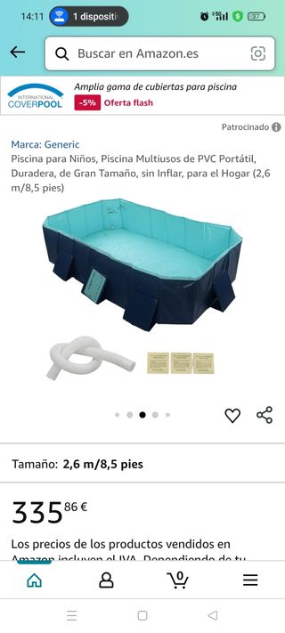 Piscina PVC para niños