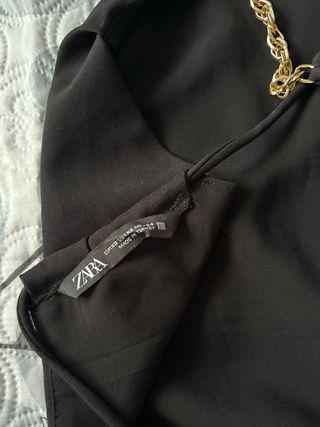 Top negro Zara 