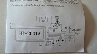 Alarma moto HT-2001 - Anti-robo