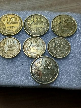 Lote Monedas Francés