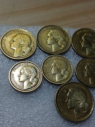 Lote Monedas Francés