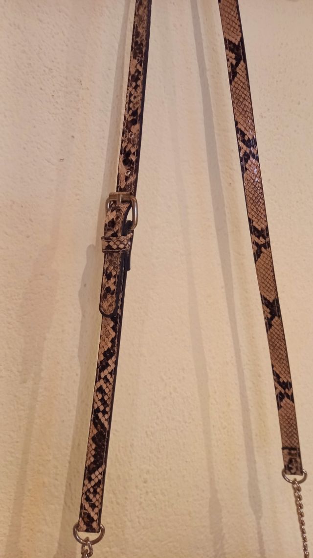 Bolso bandolera serpiente