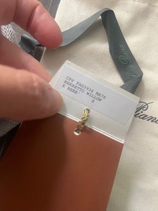 Berretto Loro Piana cashmere grigio