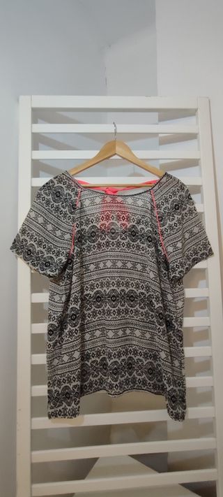 Blusa boho talla 46