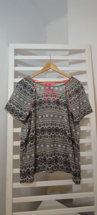 Blusa boho talla 46