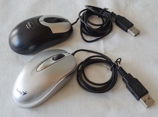 2 mini ratones de ordenador