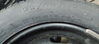 RUEDA DE REPUESTO CITROEN /PEUGEOT  Michelin155/65