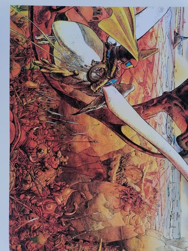 CÓMIC. MOEBIUS. BATTLE 1. CARTEL.