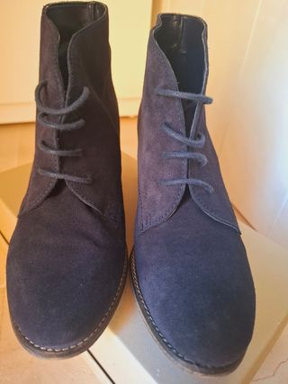 Botines serraje, mujer - 39