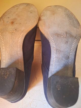 Botines serraje, mujer - 39