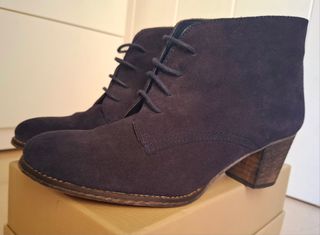 Botines serraje, mujer - 39