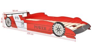 Cama coche Fórmula 1
