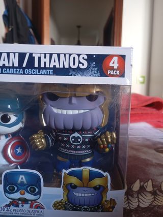 Funko Pop! Marvel Navidad (4 figuras)