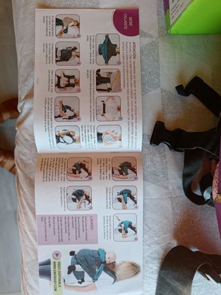 Emeibaby Easy - Portabebés Ergonómico Rosa