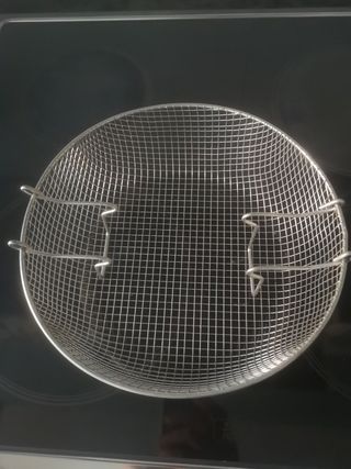 Cestello porta friggitrici in acciaio