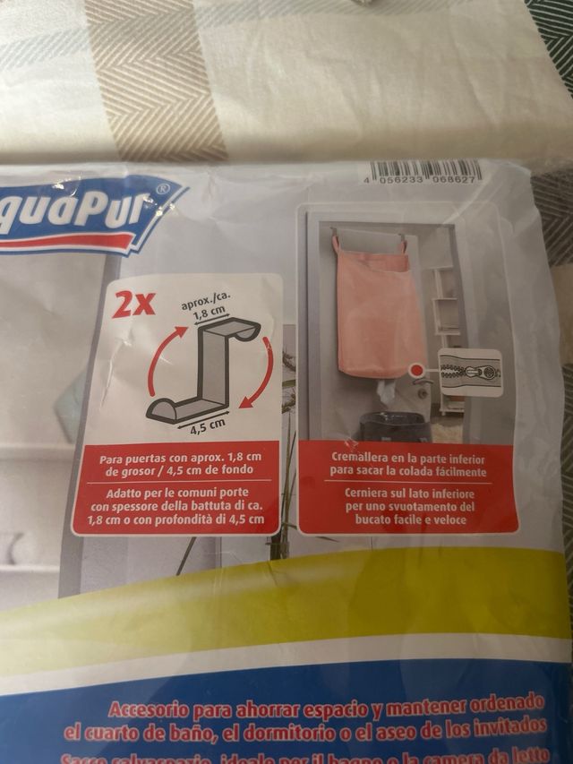 Bolsa lavandería AquaPur rosa