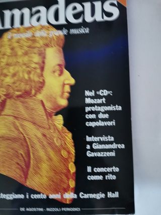 Lotto tre riviste musica classica AMADEUS anni 90