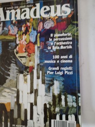 Lotto tre riviste musica classica AMADEUS anni 90