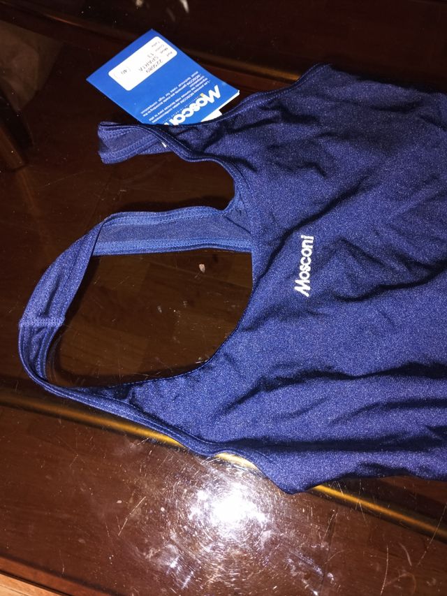 Bañador Mosconi azul talla 40