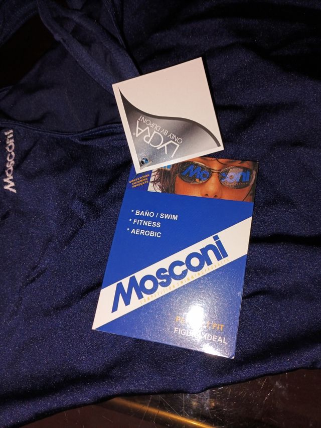 Bañador Mosconi azul talla 40