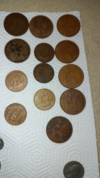 Monedas antiguas Reino Unido