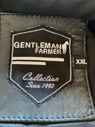 Chaqueta cuero Gentleman Farmer XXL