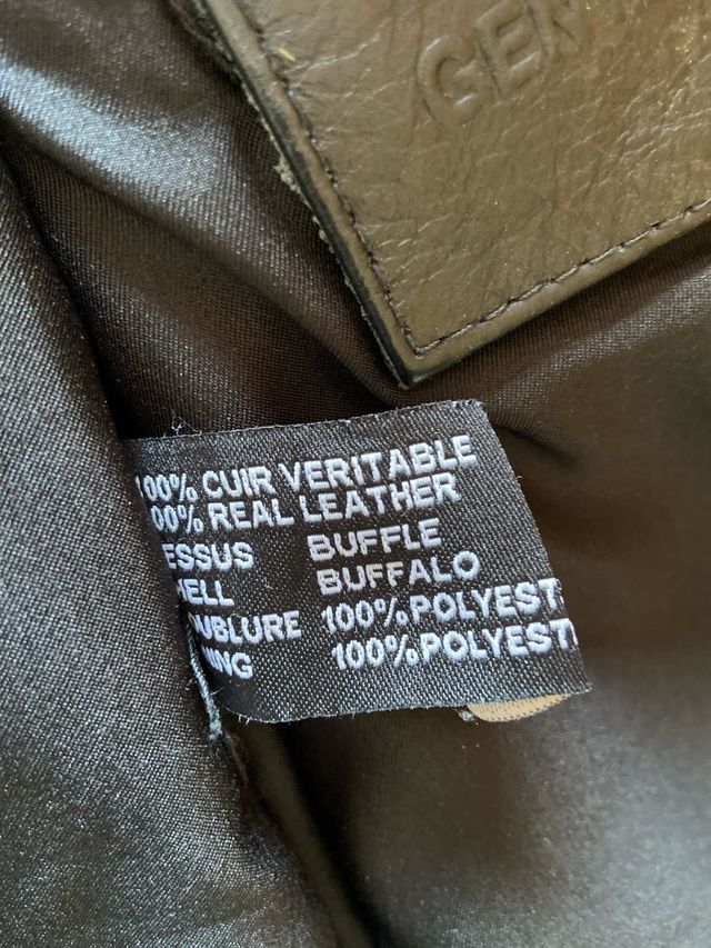 Chaqueta cuero Gentleman Farmer XXL