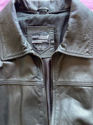 Chaqueta cuero Gentleman Farmer XXL
