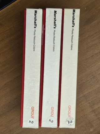 Tintas Marshall's para retoque fotográfico
