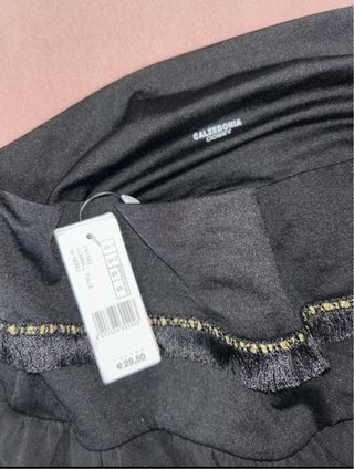 Gonna lunga nera pareo