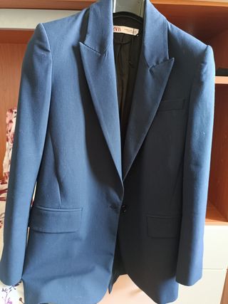 Pantaloni Zara blu tg xxs