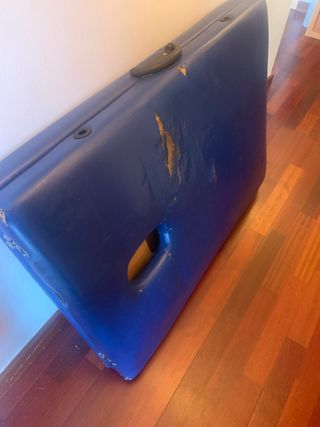 Camilla masaje plegable usada