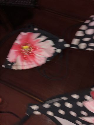 Bikini estampado flores - talla 46