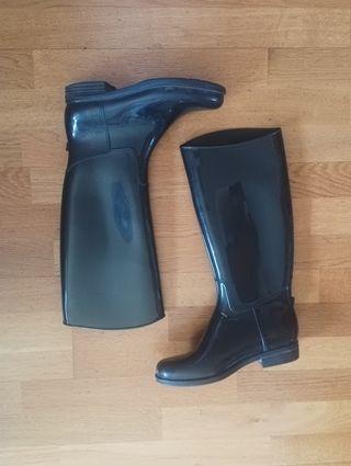 Botas agua negras talla 40