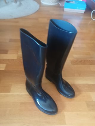 Botas agua negras talla 40