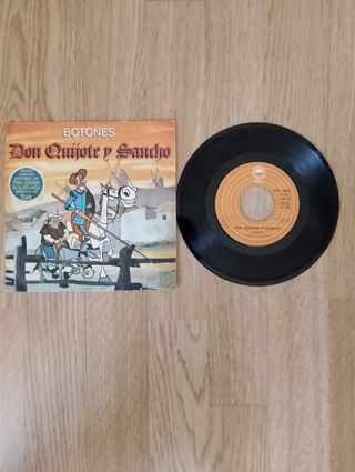 Vinilo Infantil - Don Quijote y Sancho