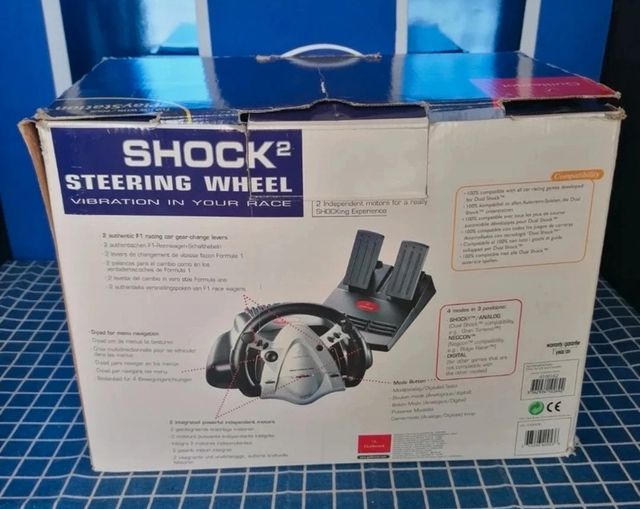 PS1 VOLANTE Y PEDALES GUILLEMOT ORIGINAL