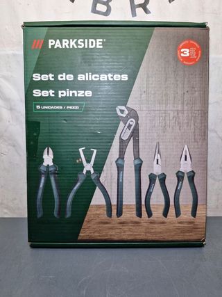 Juego alicates Parkside (5 piezas)