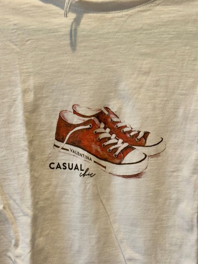 Camiseta Valentina - Blanca