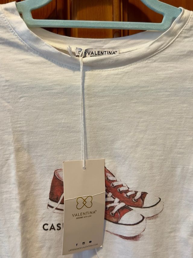 Camiseta Valentina - Blanca