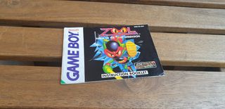 Manual Zool Game boy, raro