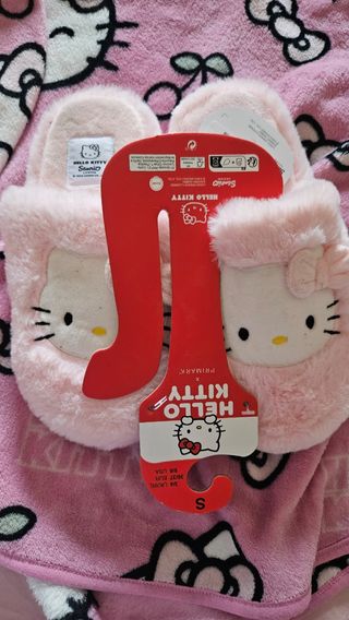 Sudadera Pijama +zapatillas Kitty -
