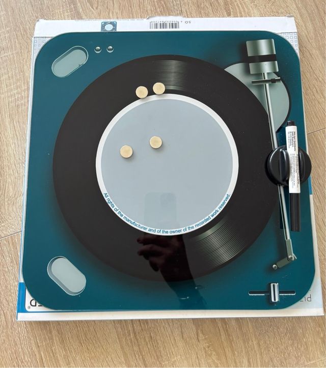 Pizarra magnética de vidrio retro