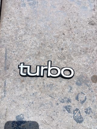 Anagrama Turbo - Coche