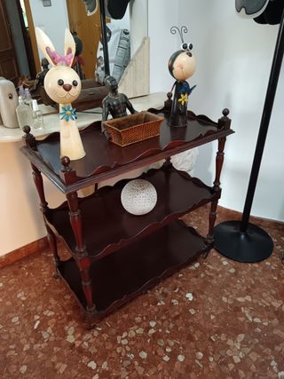 Carrito auxiliar 3 alturas Madera